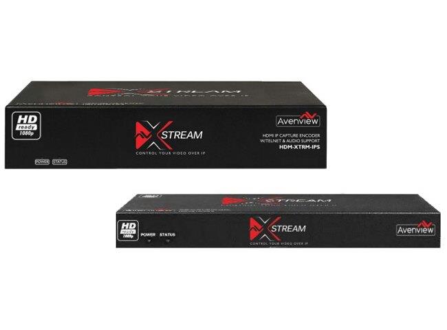 Avenview HDM-XTRM-IPSET H.264 IP Capture to HDMI Encoder/Decoder with TELNET and Audio Support Kit