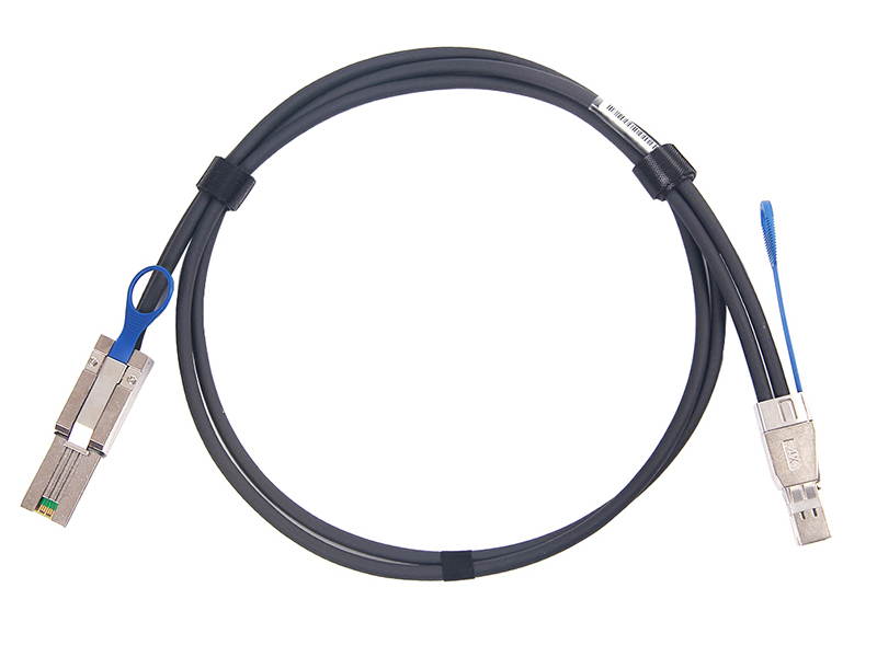 External Mini-SAS HD (SFF-8644) to Mini-SAS 26-pin (SFF-8088) Hybrid Cable, 1-Meter(3.3ft)