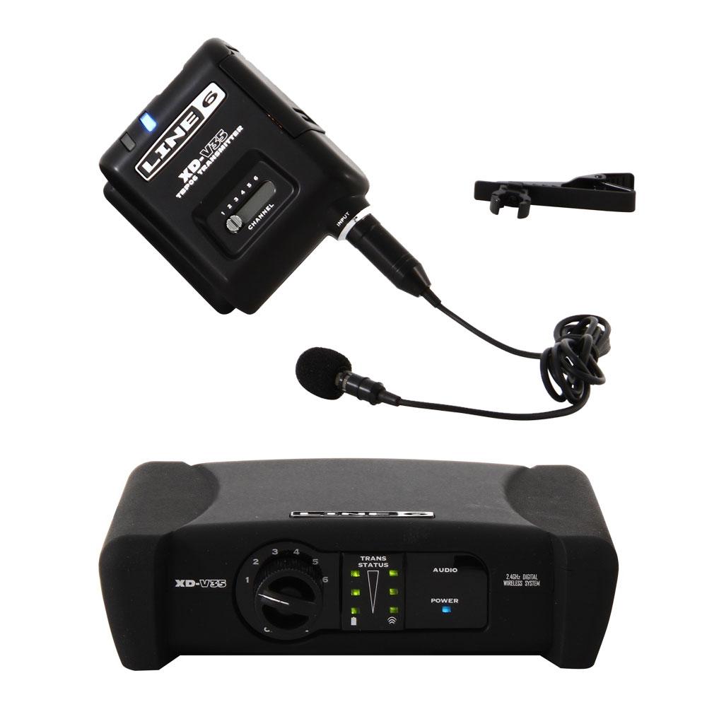 Line 6 XD-V35L Digital Wireless Lavalier Microphone System