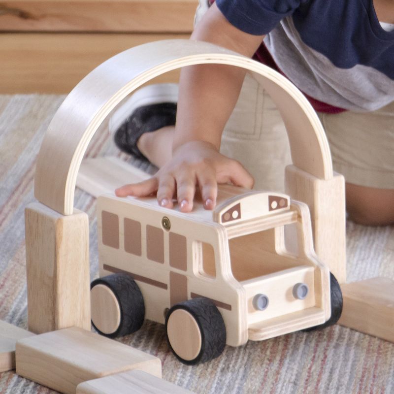 Guidecraft Wooden School Bus