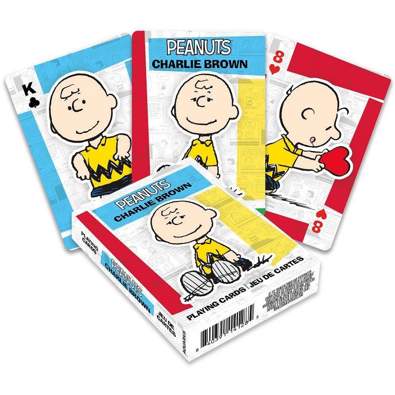 NMR Distribution Peanuts Charlie Brown Playing Cards | 52 Card Deck + 2 Jokers