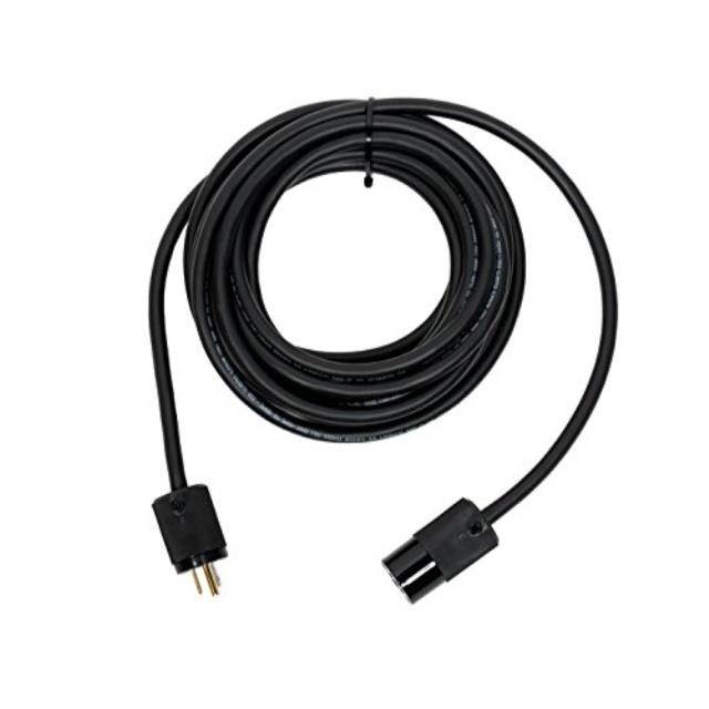 elite core pc14mf25 stinger ac power extension cable, 25', 25 ft