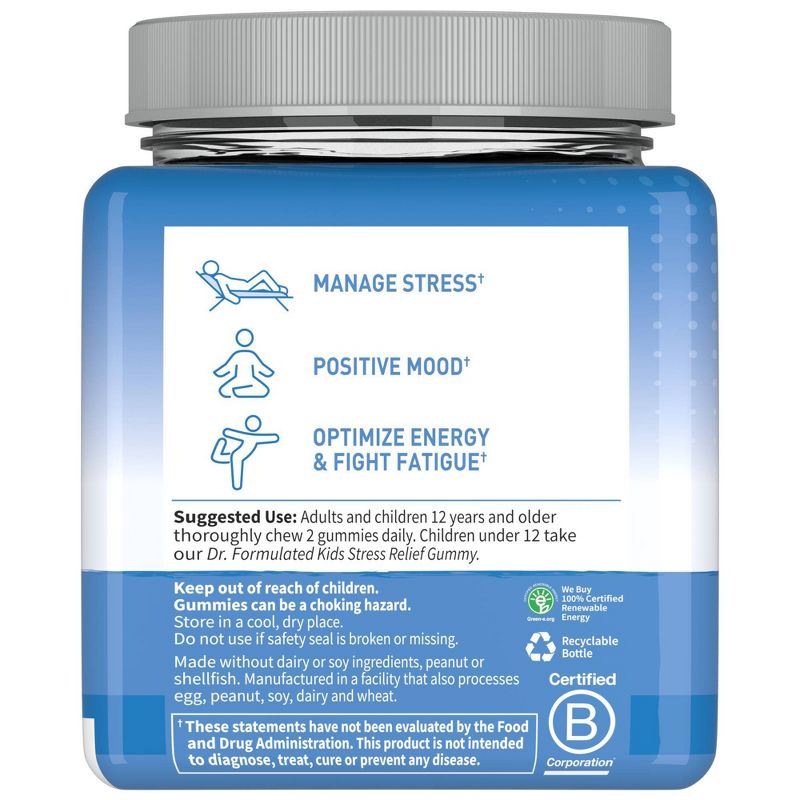 Garden of Life Dr. Formulated Adult Stress Relief Gummy - 60ct