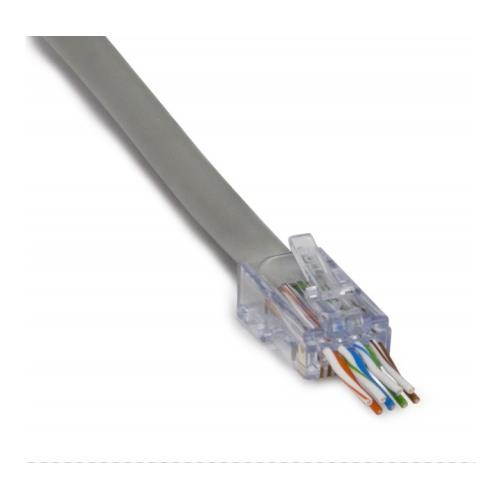 PLATINUM TOOLS 100029C ezEX48 Connectors, 50/Clamshell.