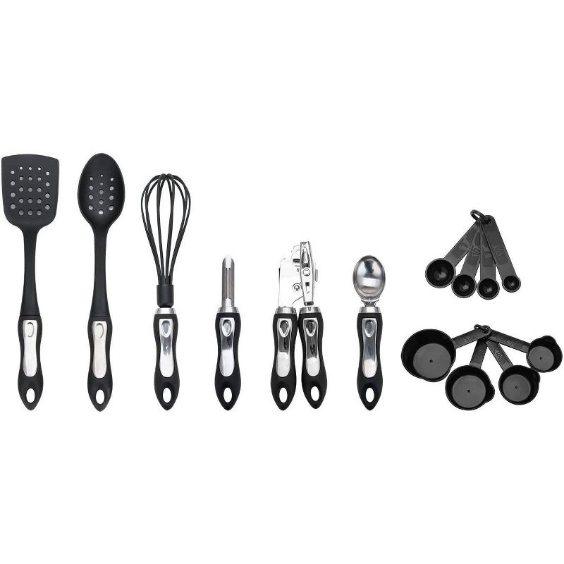Hamilton Beach 14pc Kitchen Tool and Gadget Set - Black