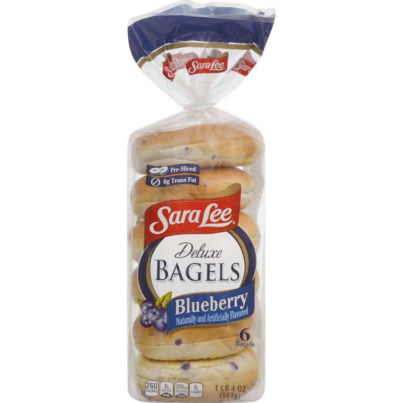 Sara Lee Blueberry Bagels - 20oz