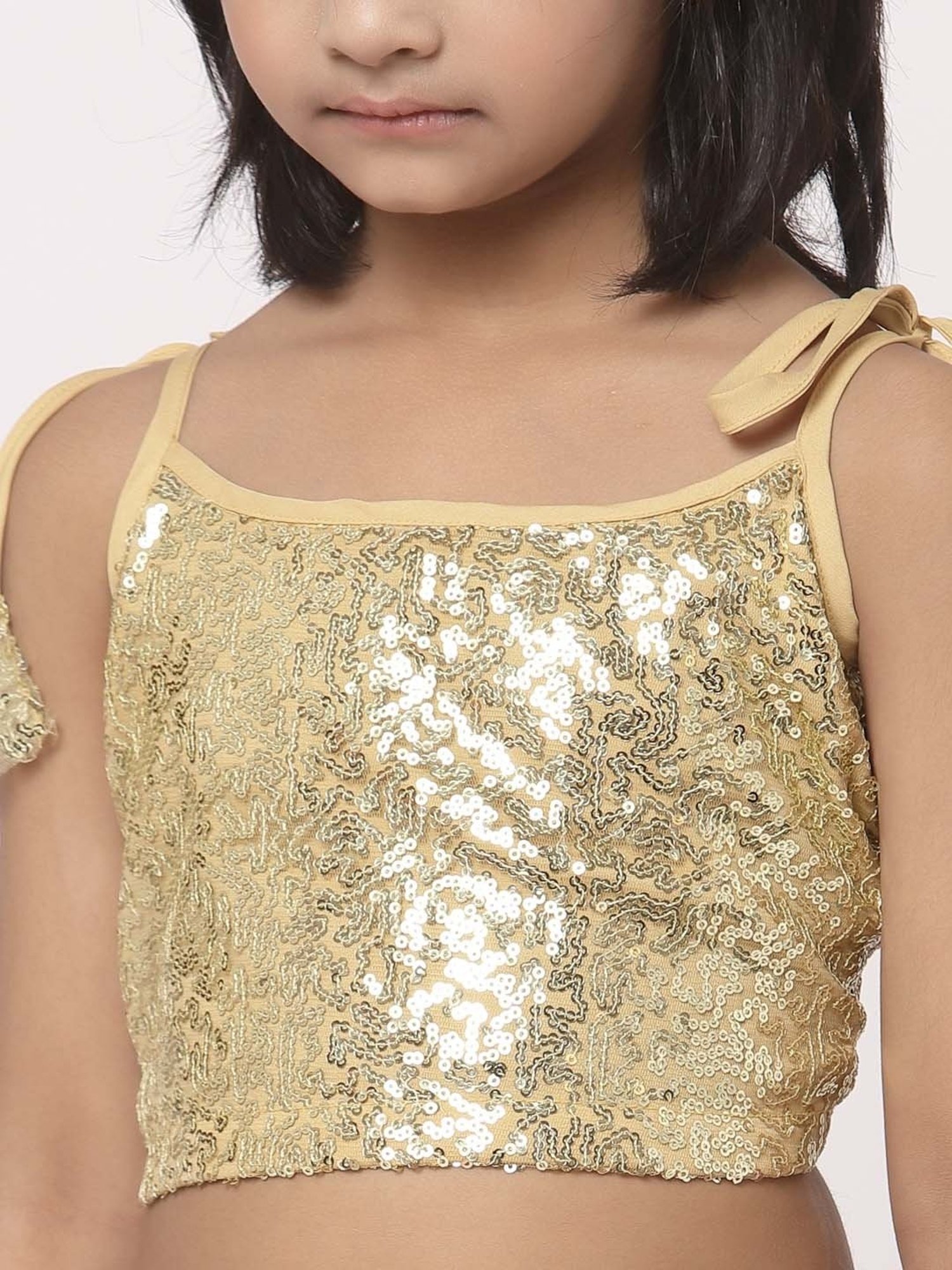 studiorasa Kids Gold Sequence Top