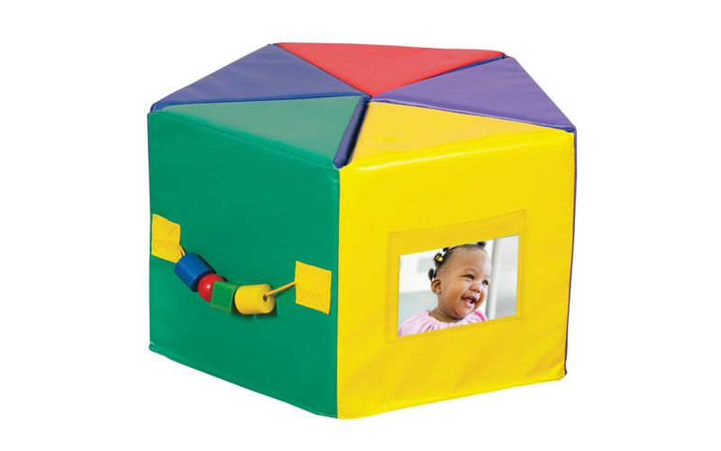 Children's Factory Multi-Activity Infant Tummy Time Pentagon Set
