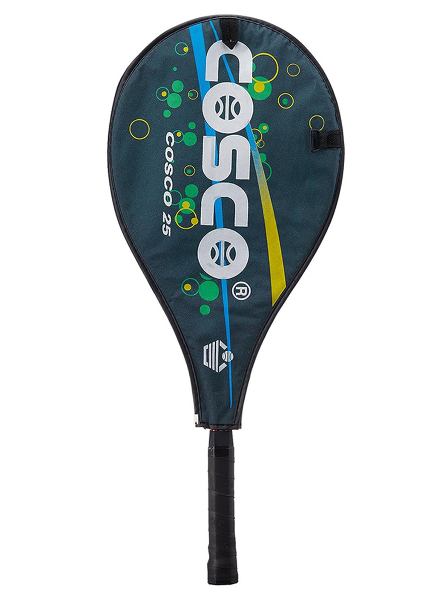 Cosco Aluminium Tennis Racquet (Orange) Size - 25 Inch