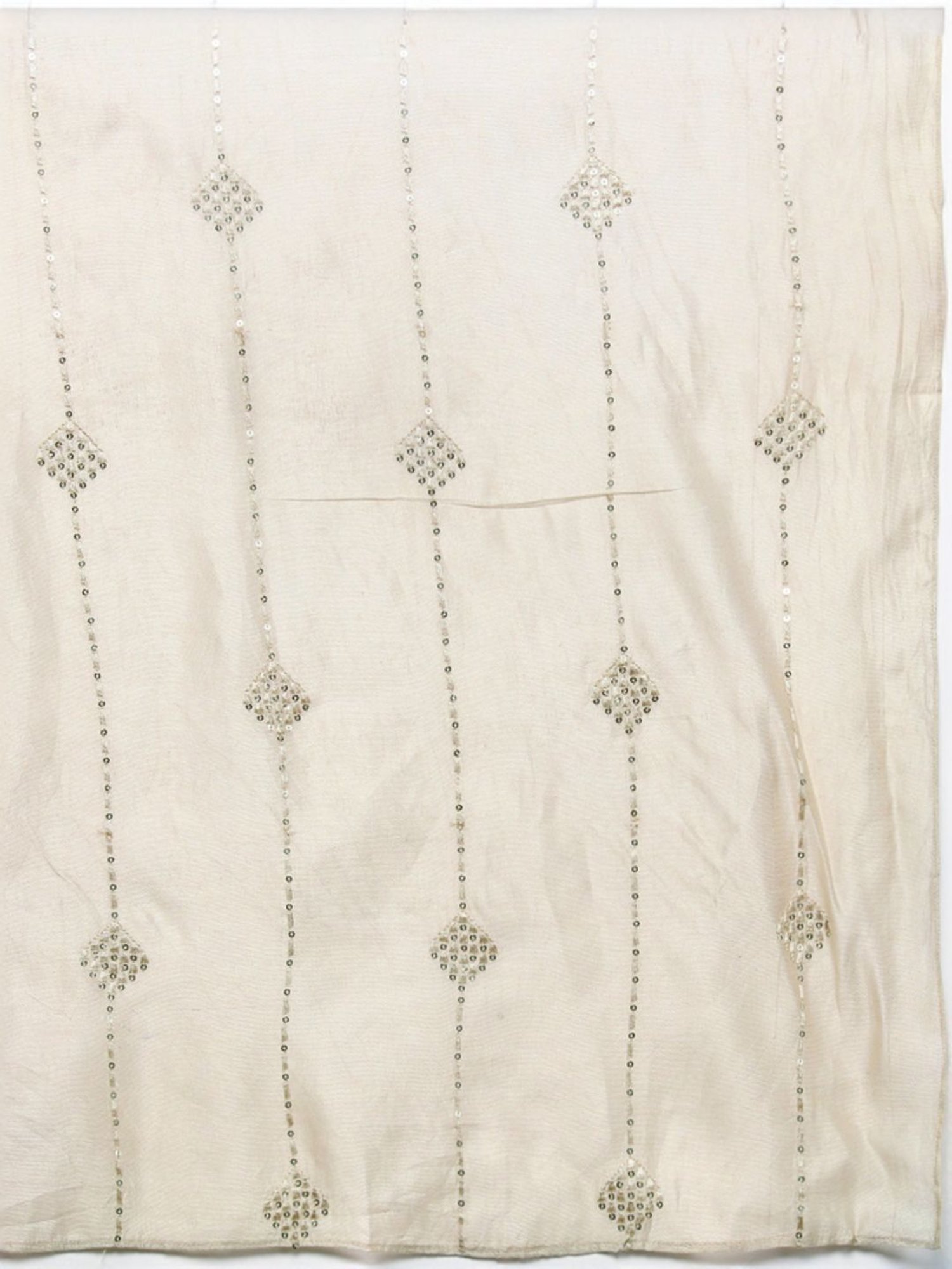 Libas Art Beige Embroidered Kurta Pant Set With Dupatta