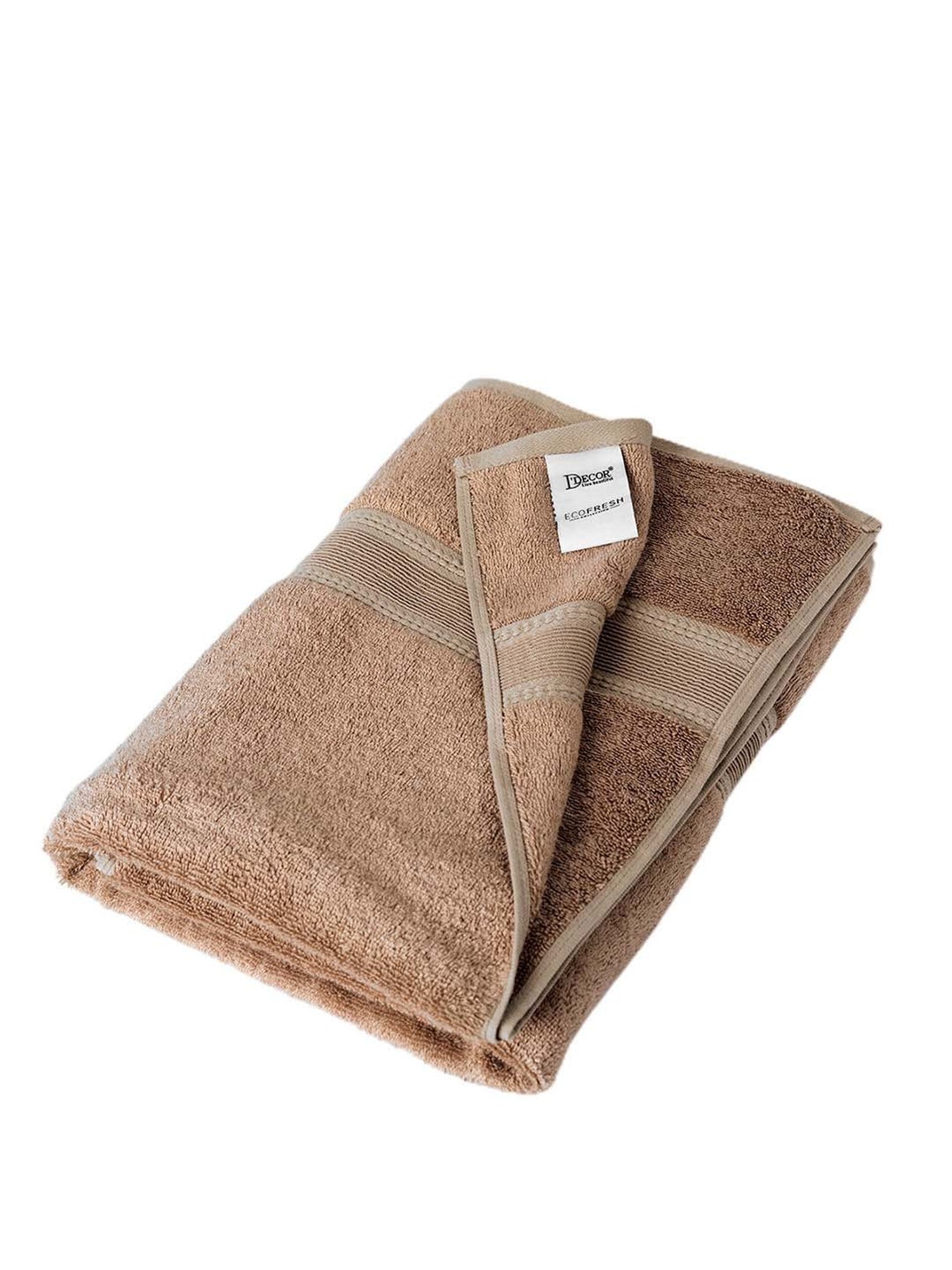DDecor Beige 650 GSM Bamboo Ecofriendly Bath Towel