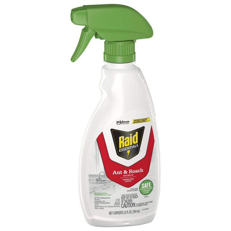 Raid Essentials Ant & Roach Killer 29 Trigger Spray - 12 fl oz