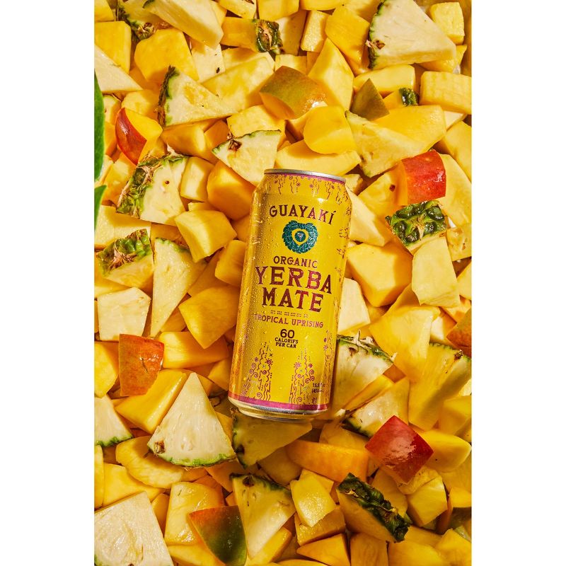 Guayaki Yerba Mate Tropical Uprising - 15.5 fl oz Can