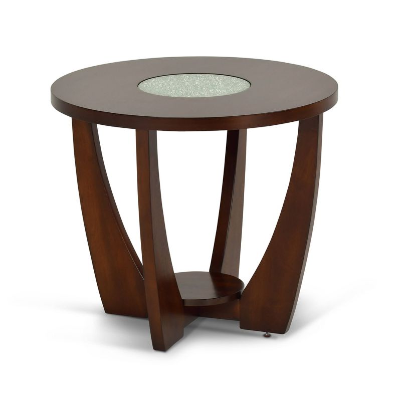 Set of 3 Glam Mirrored Accent Tables Gold - Olivia & May