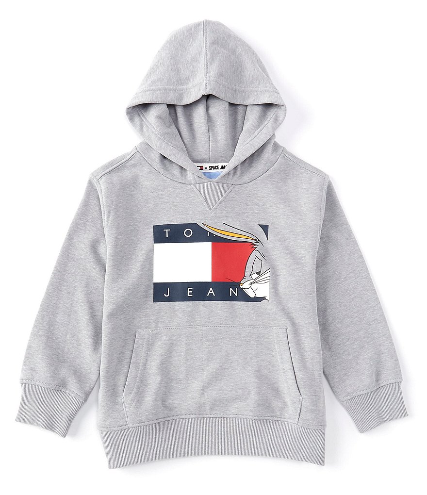 Space Jam x Tommy Hilfiger Little Boys 2T-7 Bugs Bunny Pollover Hoodie