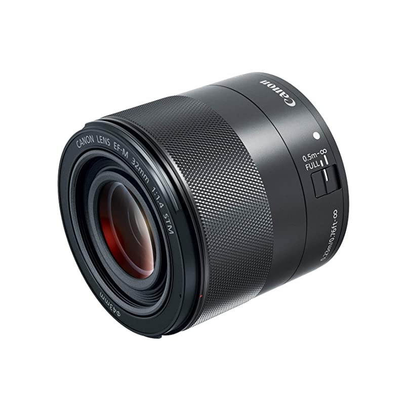 EF-M 32mm f/1.4 STM Lens, Black - 2439C002