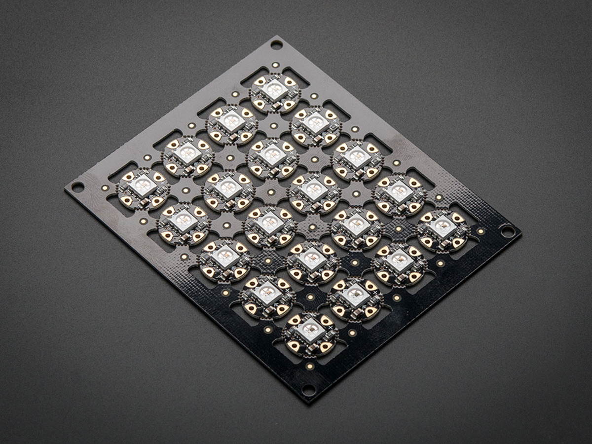 Adafruit Flora RGB Smart NeoPixel version 2 - Sheet of 20