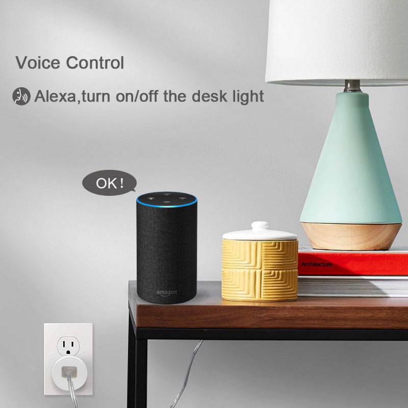 WIFI Smart Plug Socket Power Switch APP Automation Remote Control Outlet Socket Work With Alexa Google Home No Hub Required