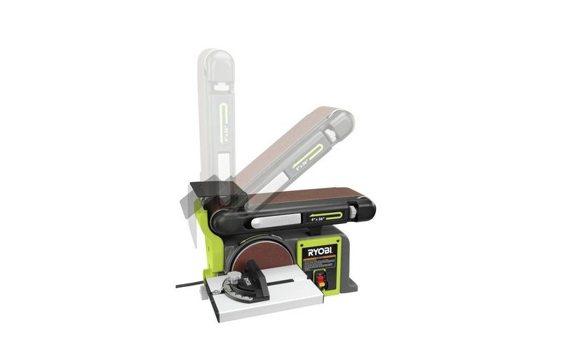 Ryobi ZRBD4601G 4 in. x 36 in. Bench Belt/Disc Sander