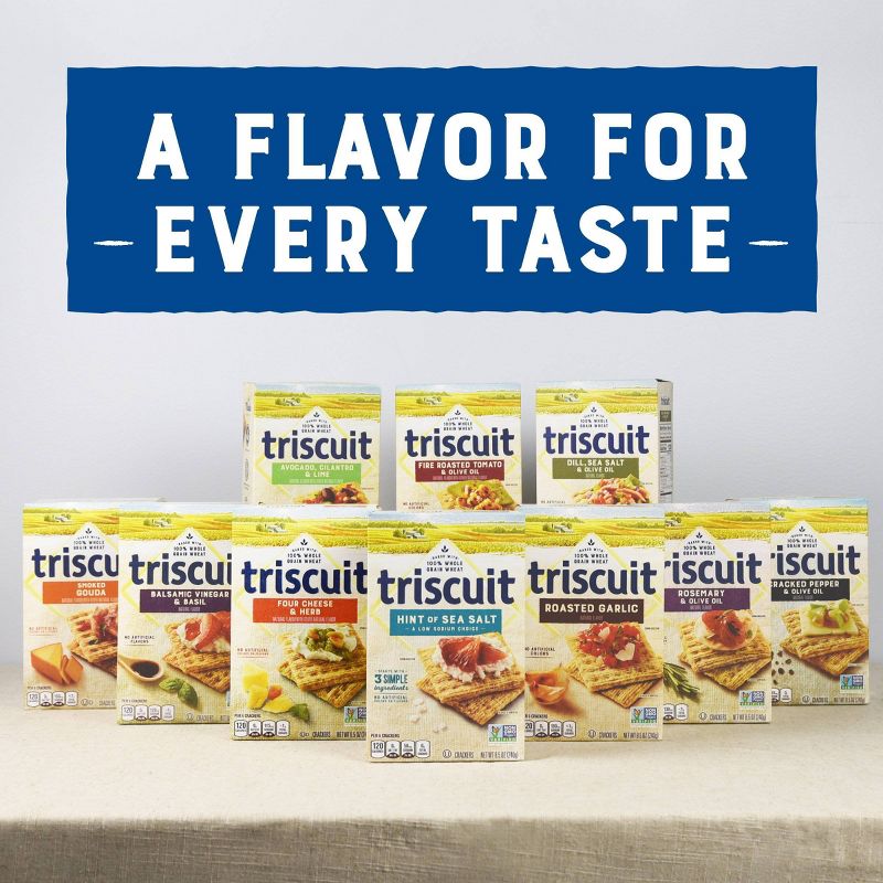 Triscuit Roasted Garlic Crackers - 8.5oz