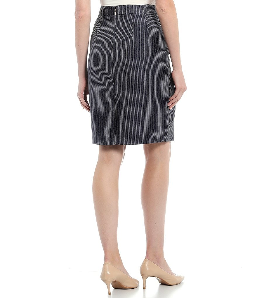 Calvin Klein Side Button Pencil Skirt