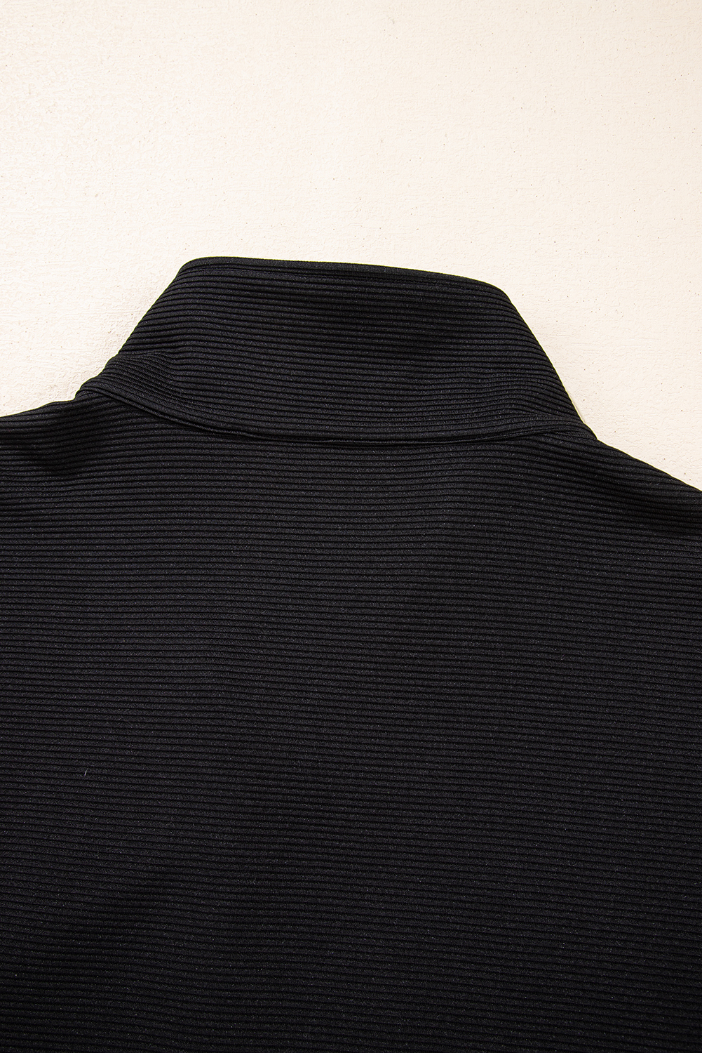 Skobeloff Textured Ruffle Split Top and Drawstring Shorts Set