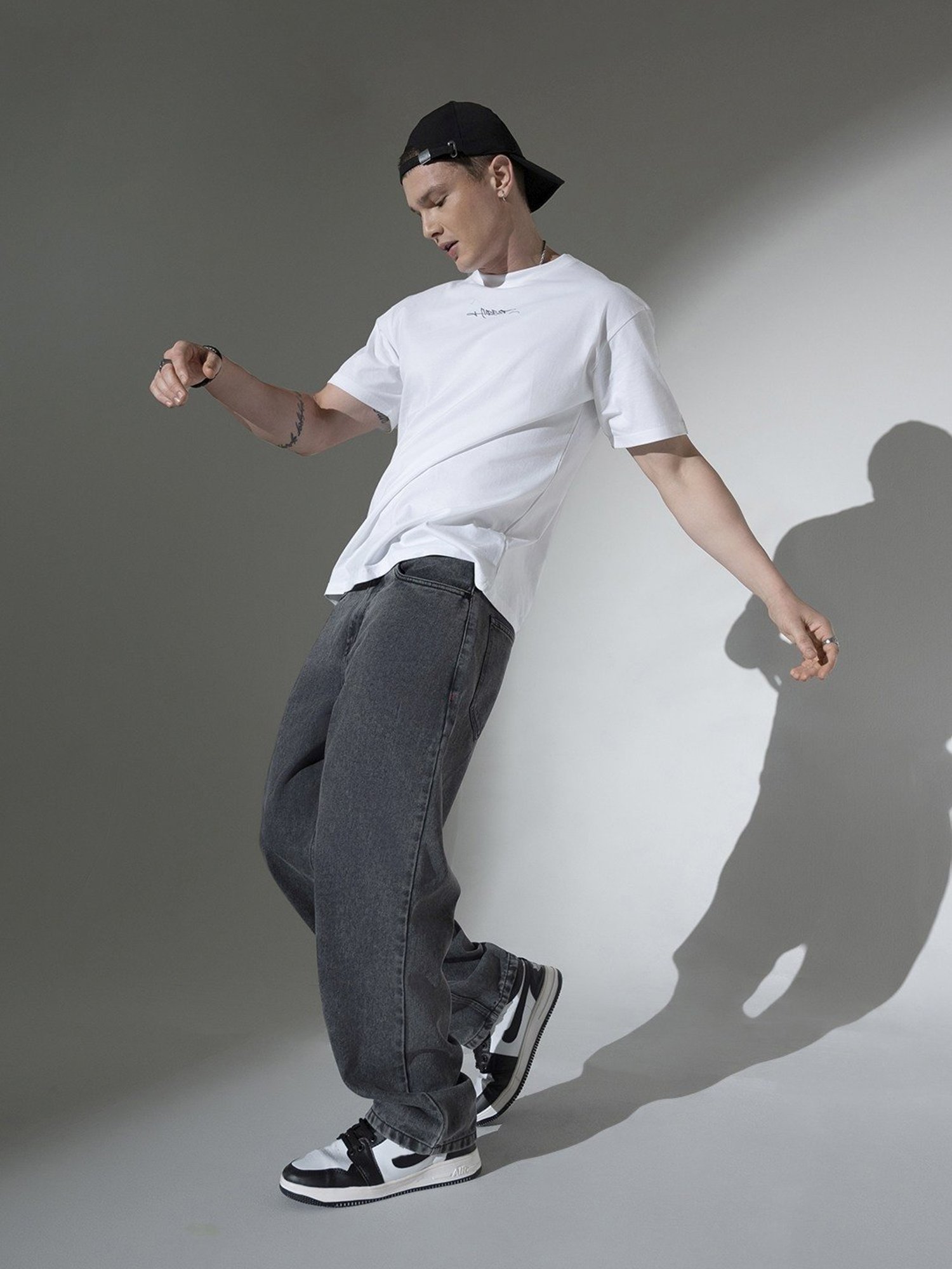 Hubberholme Grey Relaxed Fit Jeans