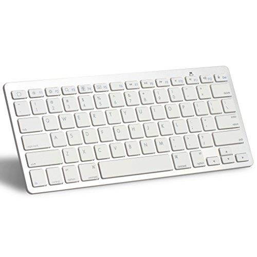 omoton ultraslim bluetooth keyboard for apple ipad air 3/2/1, ipad pro, ipad mini 4/3/2/1, ipad 4/ 3/ 2, iphone 6/6s, iphone 6 plus and other bluetooth enabled devices