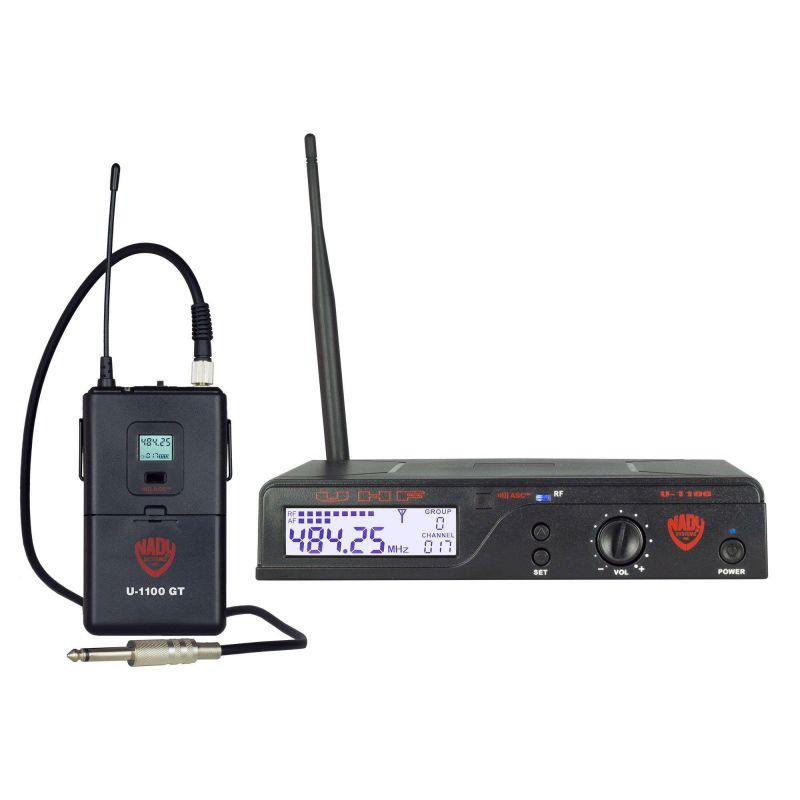 Nady U-2100 Dual HT 200-Channel UHF Wireless Handheld Microphone System
