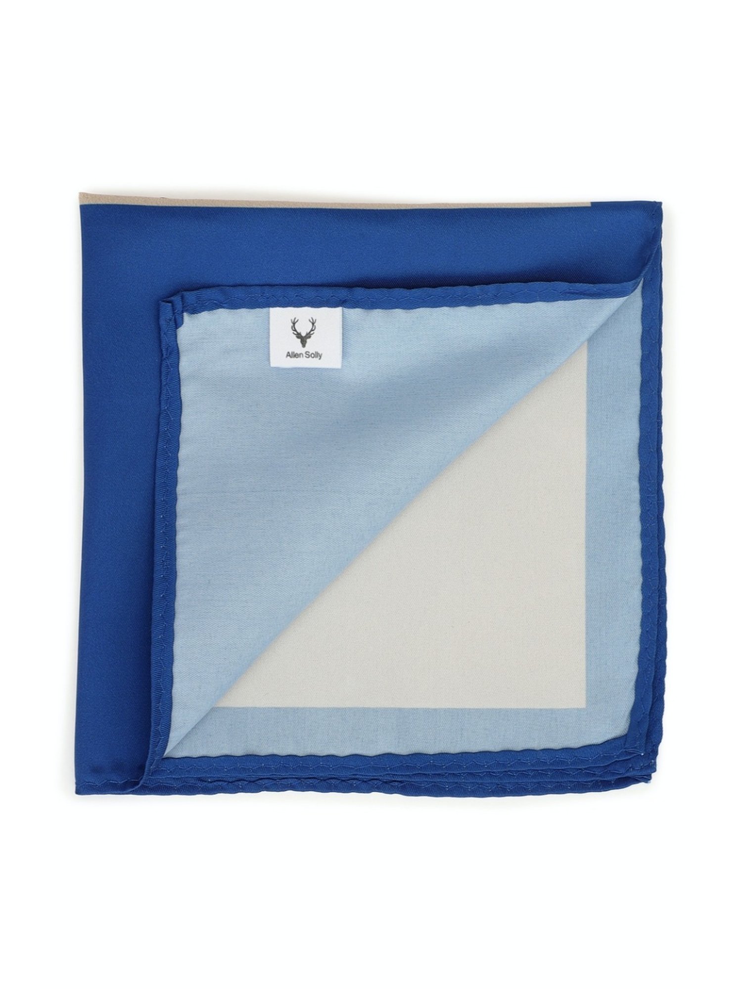 Van Heusen Green Printed Pocket Square