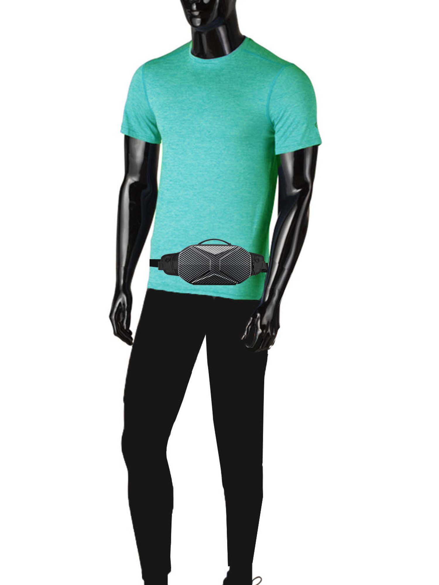 Ozuko Urban Odyssey Carbon Fiber Soft One Size Waist Bag