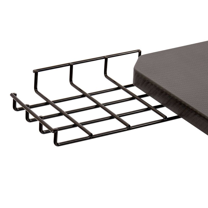 47.2"x23.3" Airlift Elite Gaming E Sports Computer Desk Black - Seville Classics