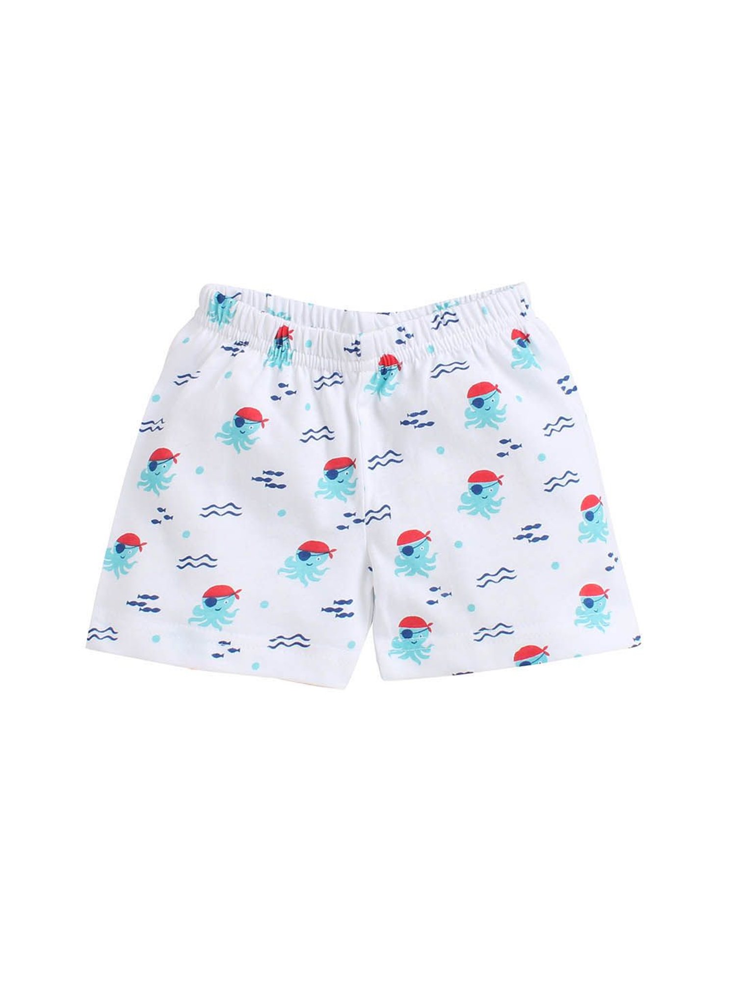 Bumzee Boys Multicolor Printed Shorts (Pack Of 4)