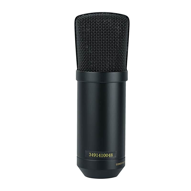 SCM800 Large Diaphragm Condenser Microphone Studio quality great for vocals acoustic instruments recording podcasting and more
