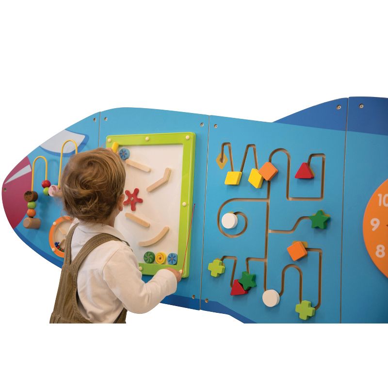 Learning Advantage Airplane Activity Wall Panels