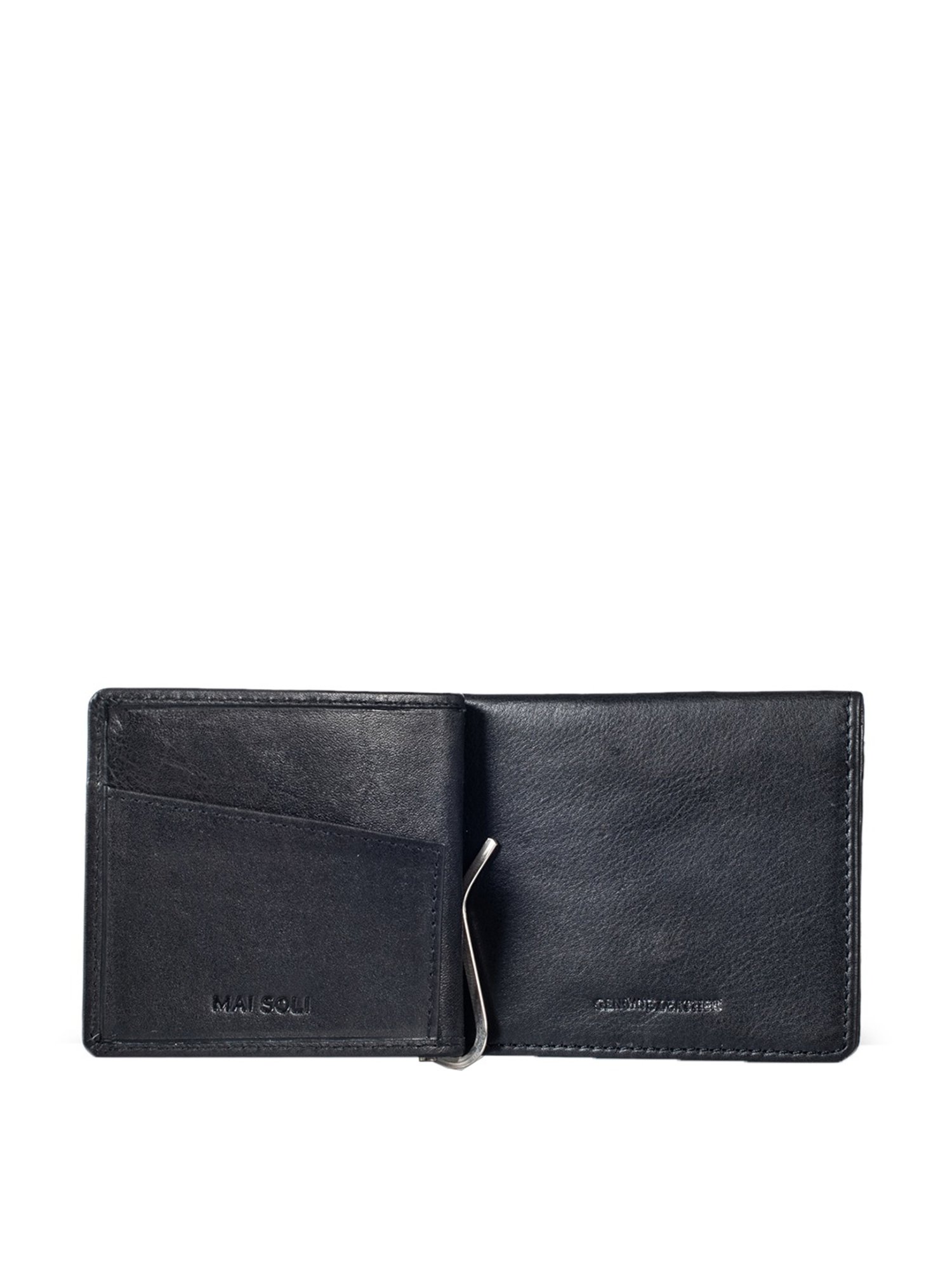 Mai Soli Antique Leather Money Clip Wallet for Men