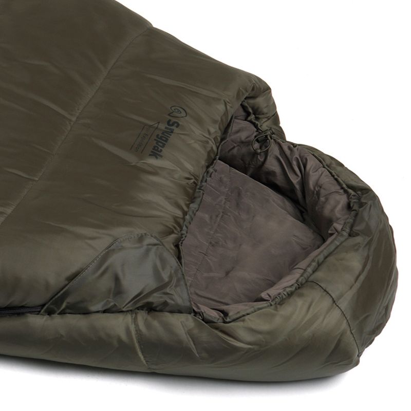 Snugpak Basecamp Ops Sleeper Expedition Sleeping Bag with Compression Stuff Sack, Insulated, Olive