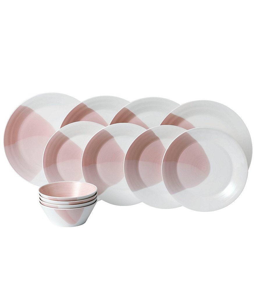 Royal Doulton Signature 1815 Pink 12-Piece Dinner Set