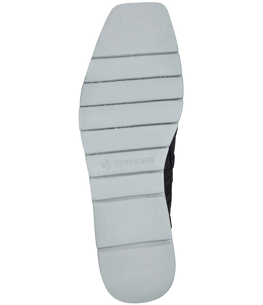 CC Corso Como Illana Woven Elastic Wedge Slip-Ons