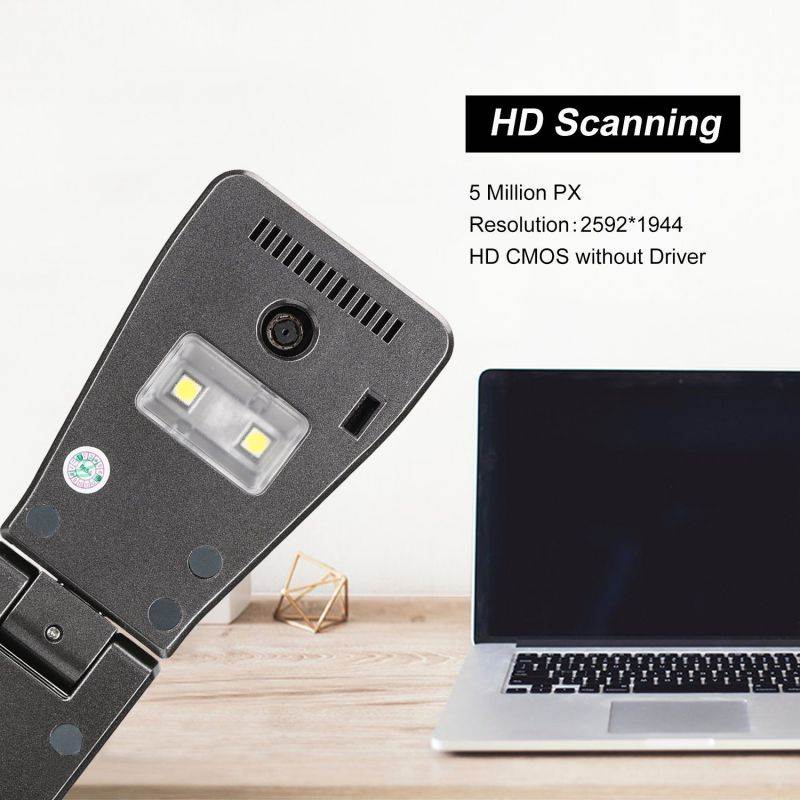 eloam Portable Document Camera HDMI, VGA Port, OCR Visual Presenter for Office,School,Meeting,Training, Labs Presentation VE802AF