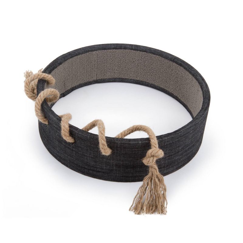 Hauspanther Step Perch Cat Scratcher - Espresso