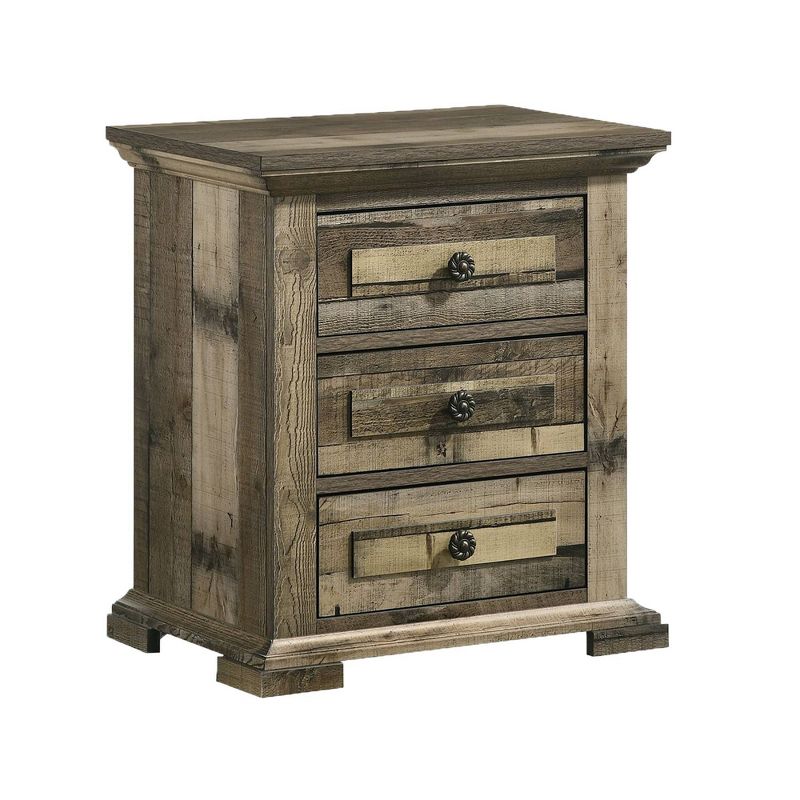 Shayne 3 Drawer Nightstand Drift - Picket House Furnishings