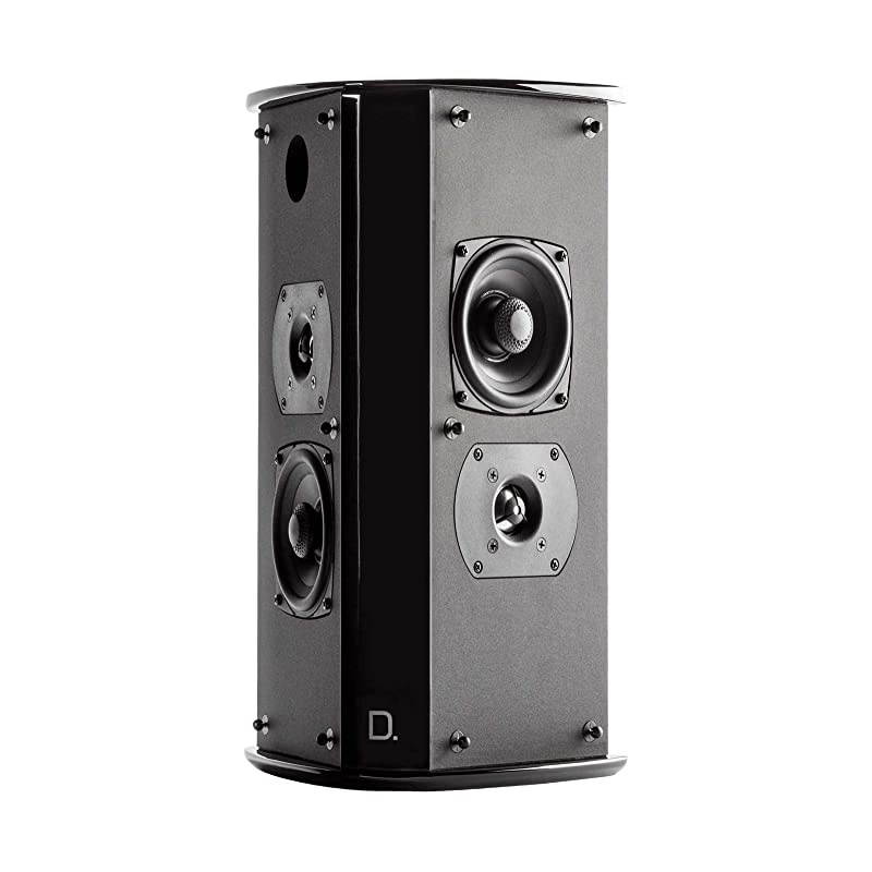 SR-9080 15&rdquo; Bipolar Surround Speaker | High Performance | Premium Sound Quality | Wall or Table Placement Options | Single, Black