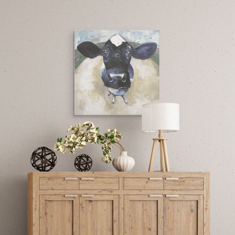 24"x24" Cow Tale Light By Sean Parnell Art On Canvas - Fine Art Canvas