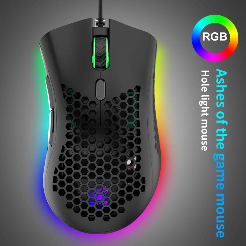 M7 E-sport Hollow Mouse Lightweight Gaming Mouse