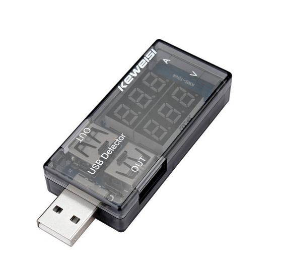 5A/9V LED Display Multi Tester Dual USB Output Current Detector