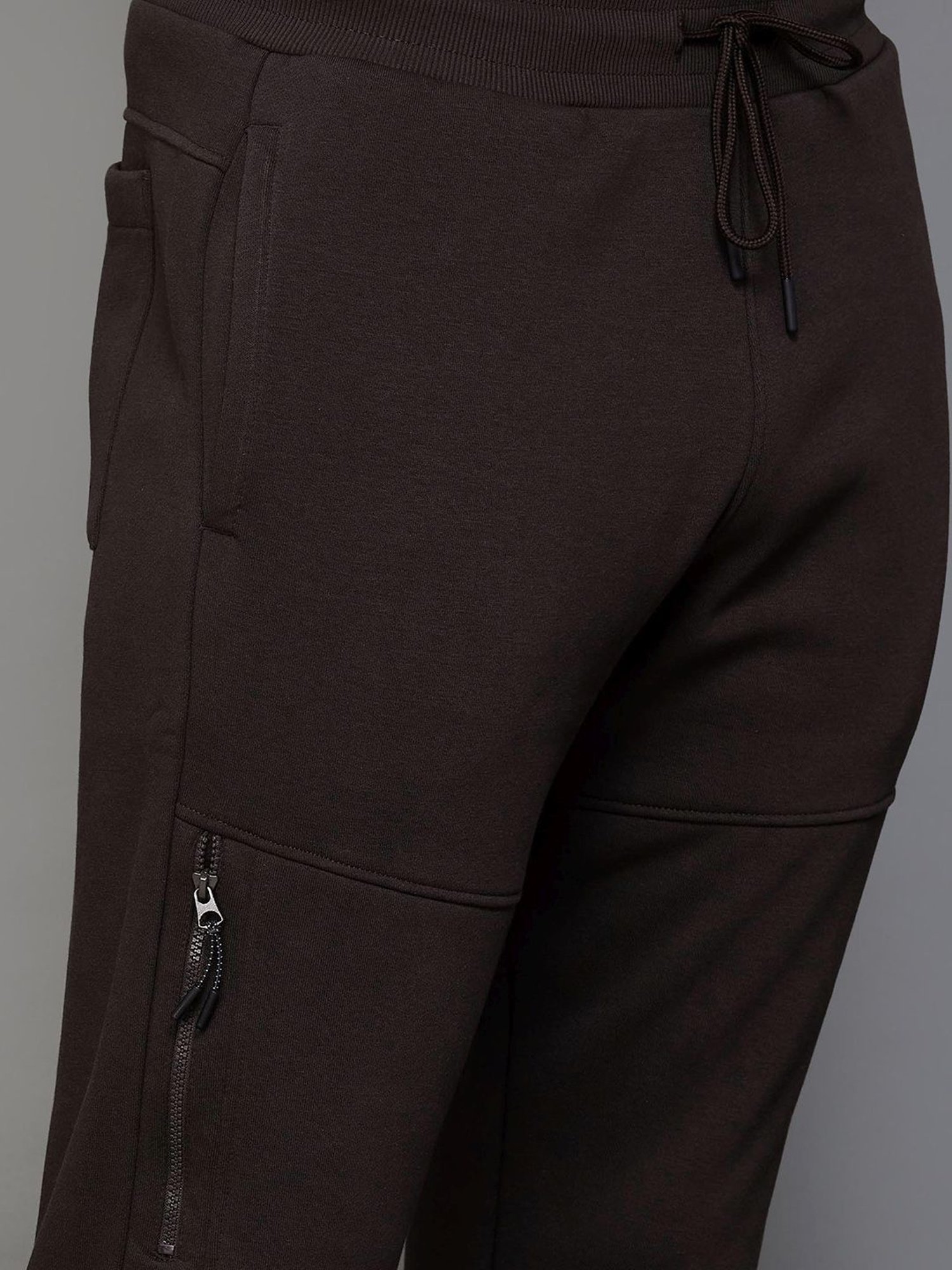 BOSSINI Brown Regular Fit Joggers