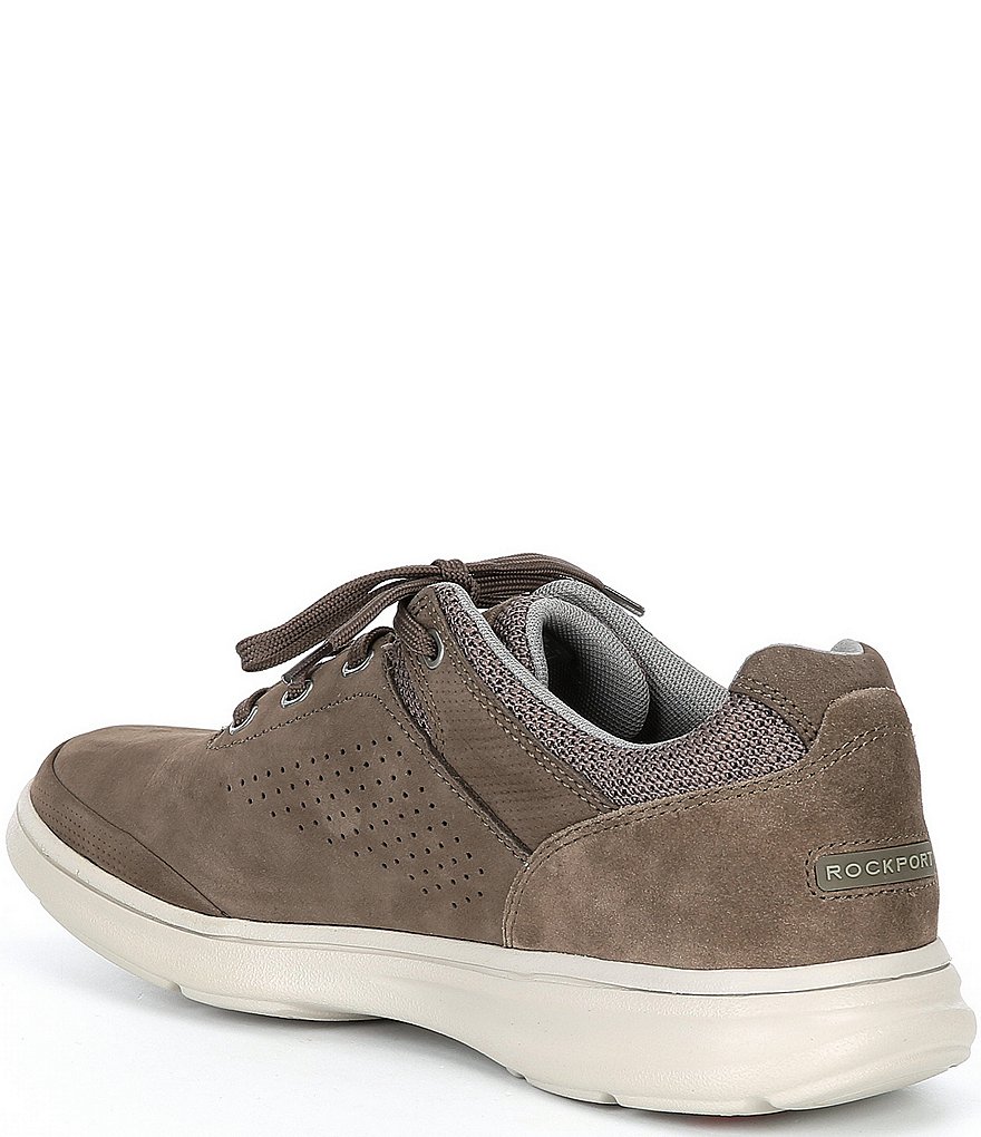 Rockport Men's Zaden UBal Suede Embossed Lace-Up Oxfords