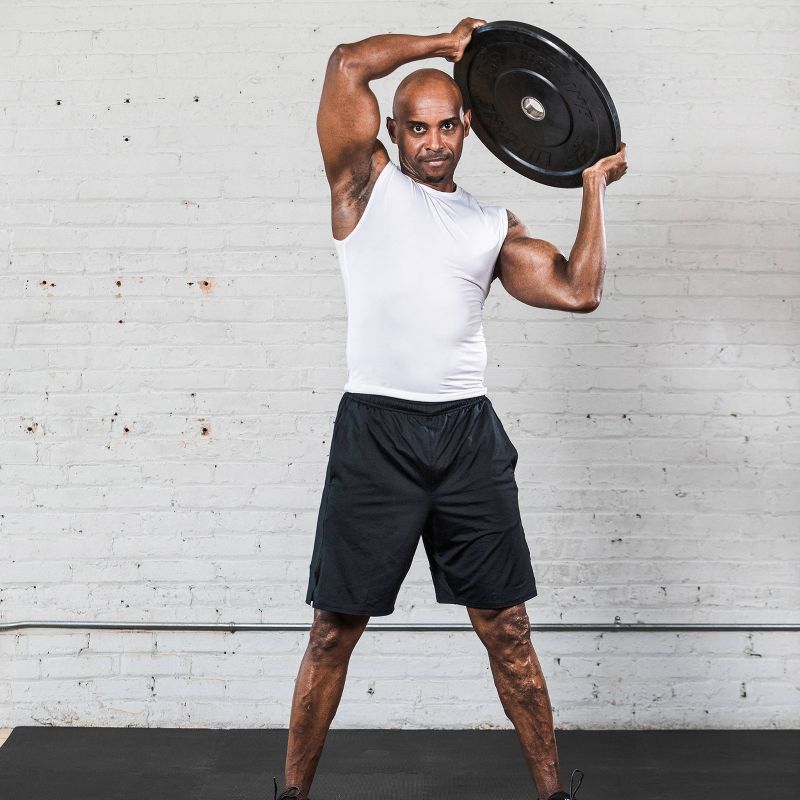 Lifeline Olympic Rubber Bumper Plate 10lbs