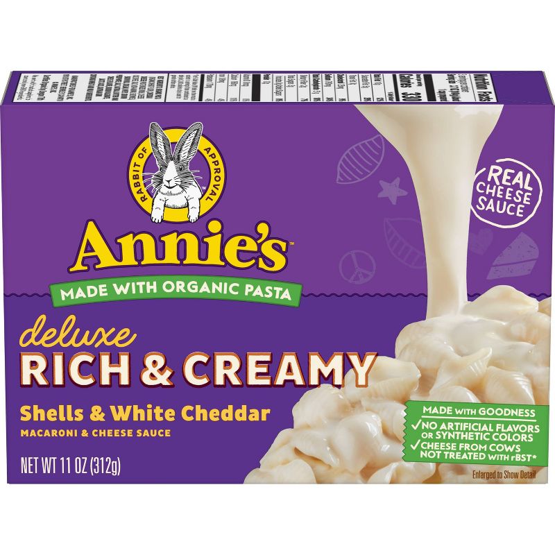 Annie's Deluxe White Cheddar Mac and Cheese - 11oz